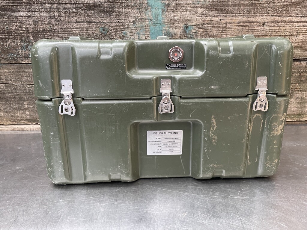 25x19x15" Exterior Pelican Hardigg Weather Tight Transport Case Military Medical