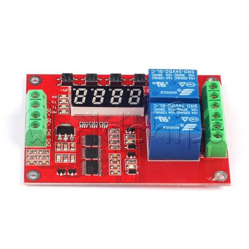 2 Channel 5/12/24V Multifunction Delay Self-Locking Circulate Time Relay Module