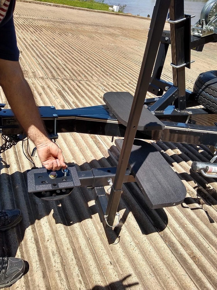 DuraDuty Swing and Step Boat Trailer step (Single step only)