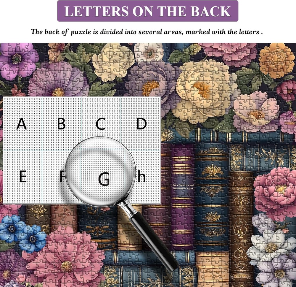 Cozy Library Aesthetic Puzzle