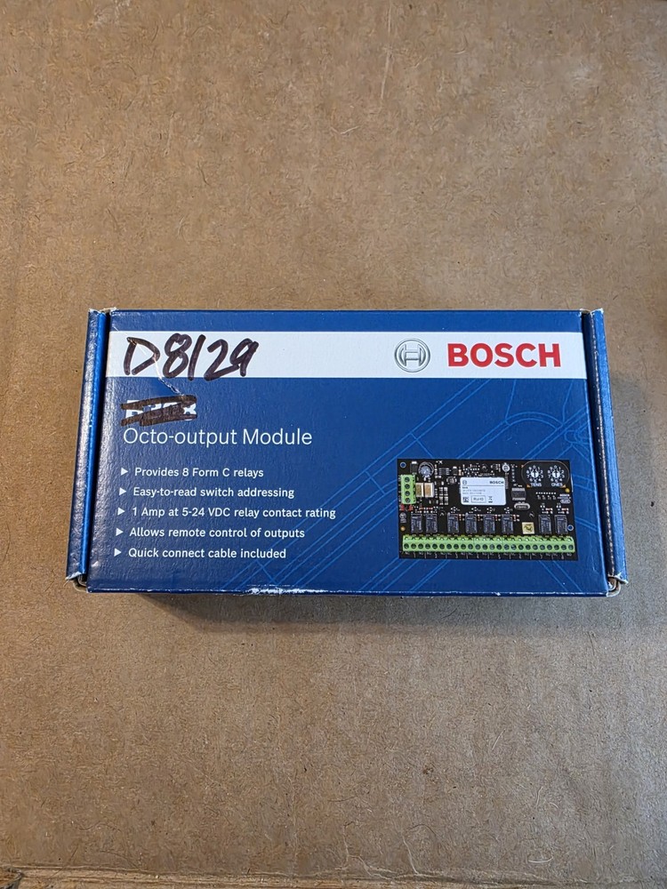 Bosch D8129 Octo-Relay Module - Used