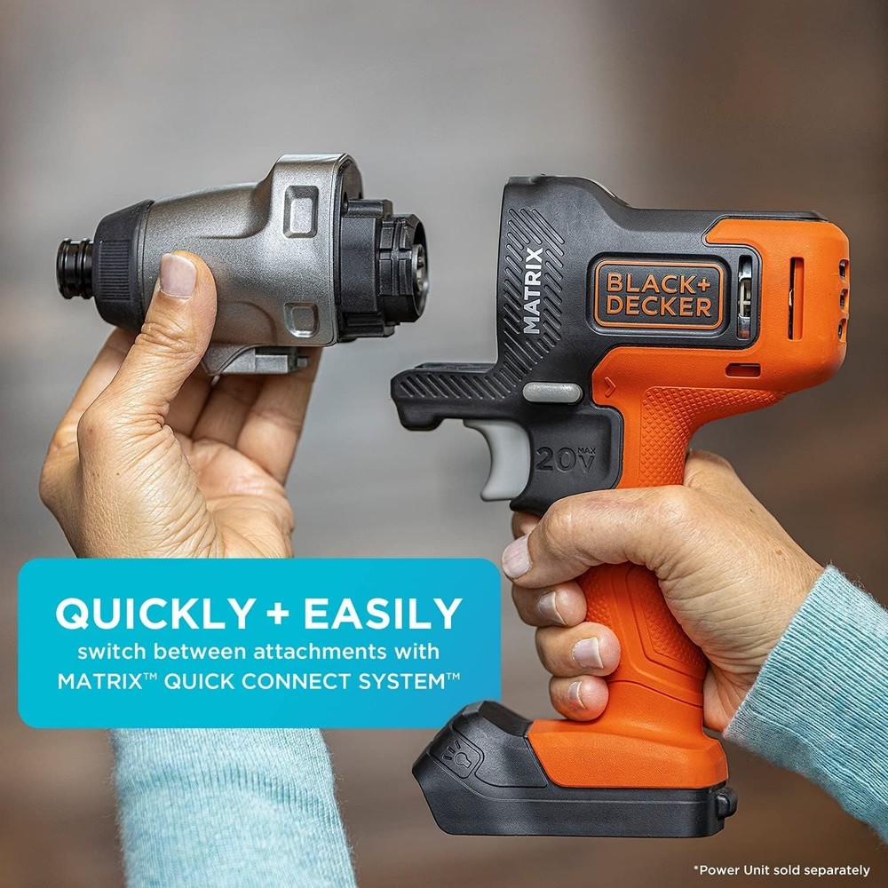 BLACK+DECKER MATRIX™ Impact Driver Attachment - BDCMTI