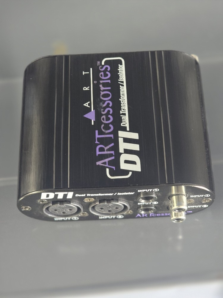 ART DTI Dual Transformer Isolator Passive Hum Eliminator Removed From Working...