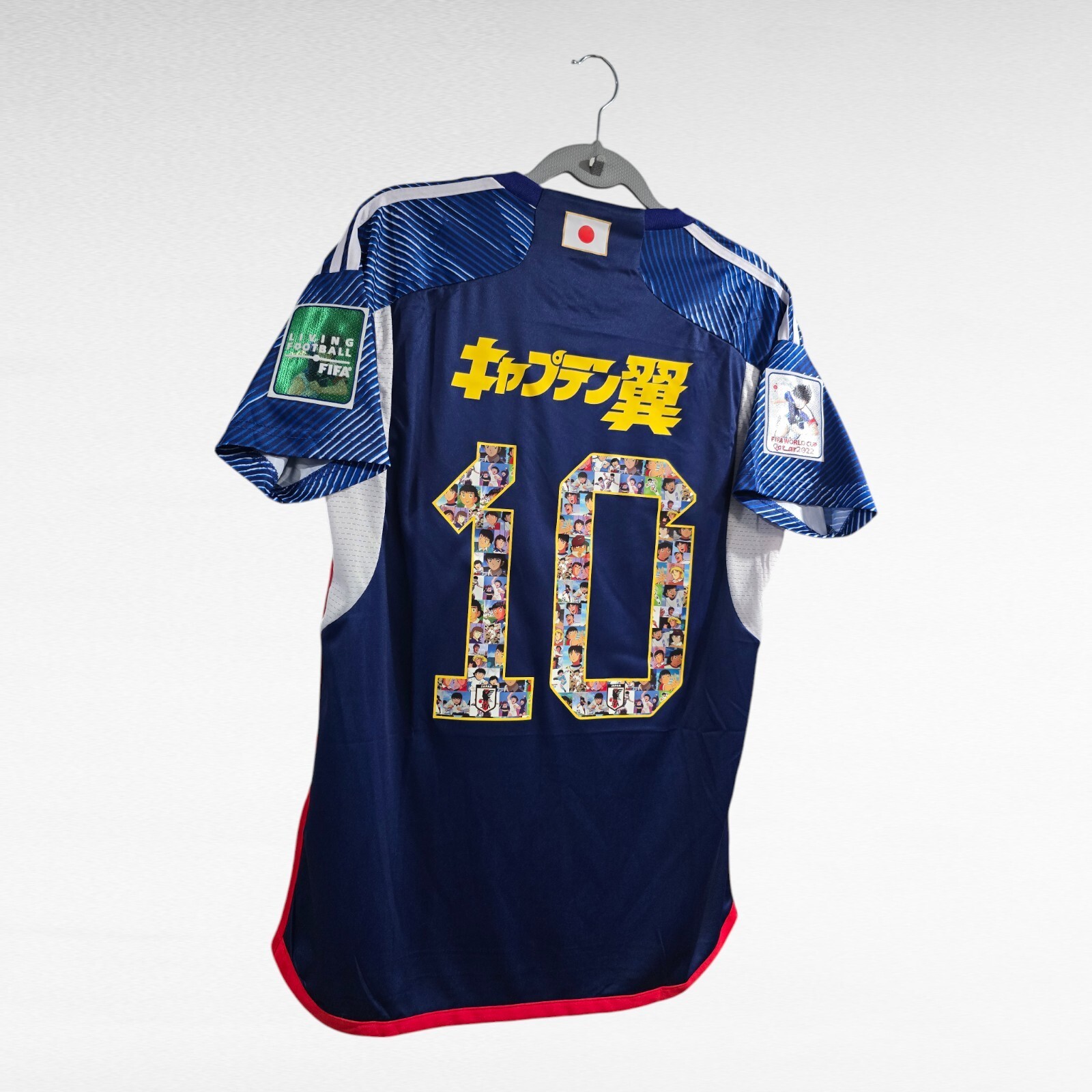 JAPAN HOME NATIONAL TEAM JERSEY - 2022 - CAPTAIN TSUBASA # 10 - MEDIUM