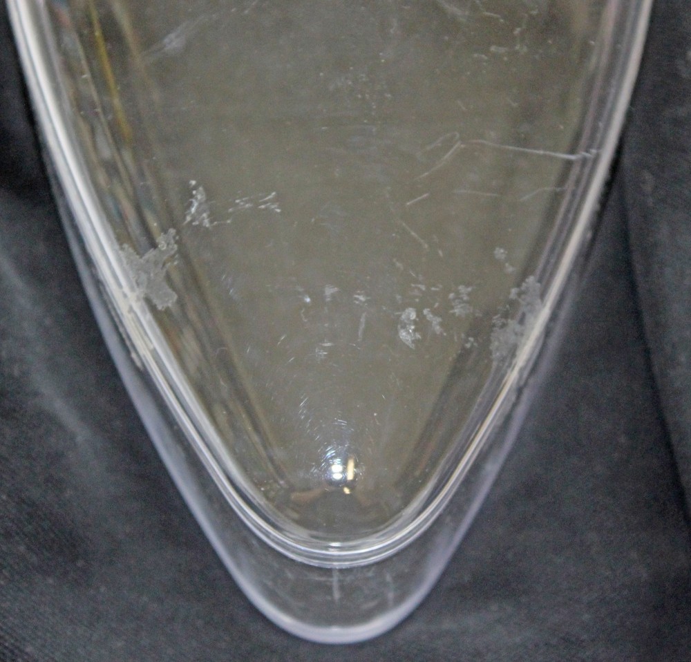 Lindt Chocolate Lucite Lightbulb Shaped Container