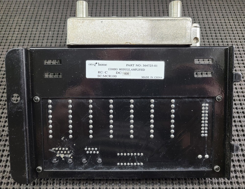 ONQ 364725-01 12VDC AMPLIFIED 6X8 ADVANCED COMBO MODULE