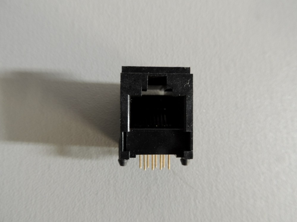 5 pk 8- pin Replacement RJ45 Ethernet /Network/ Phone Jack