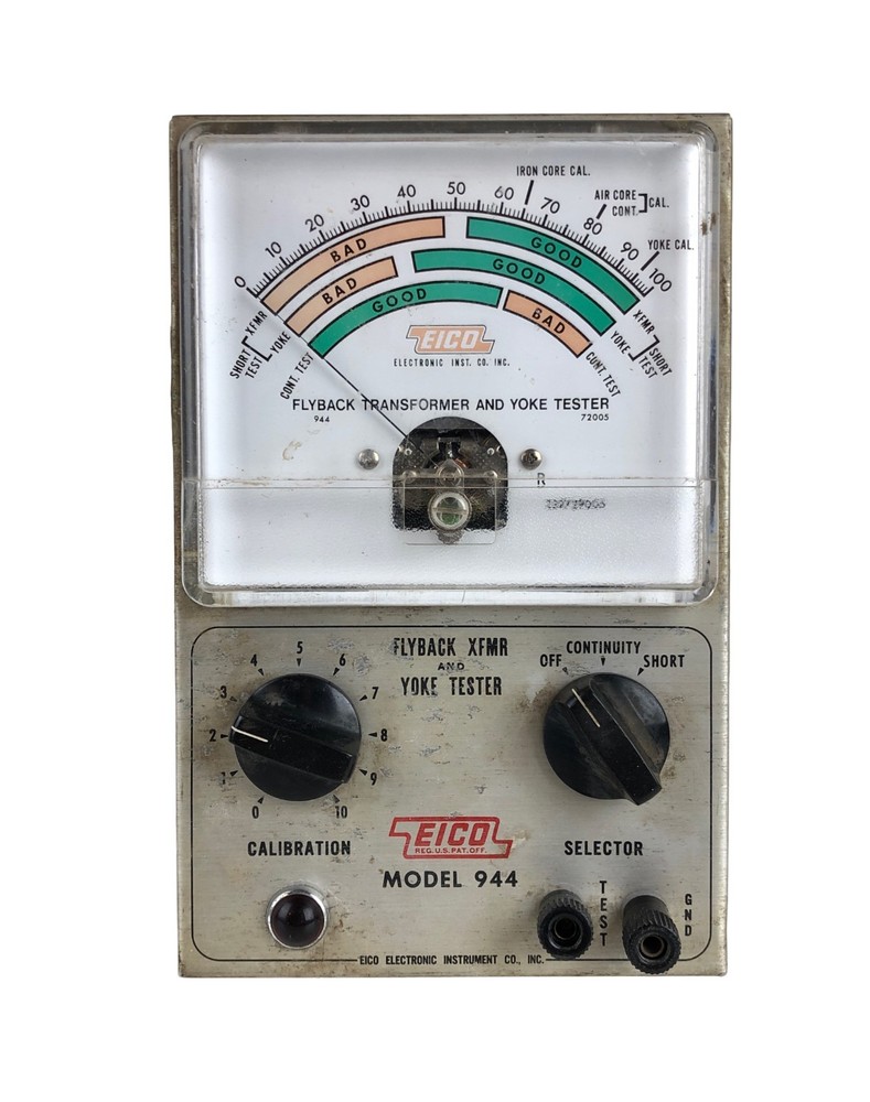 Eico Model 944 Flyback Transformer And Yoke Tester Untested