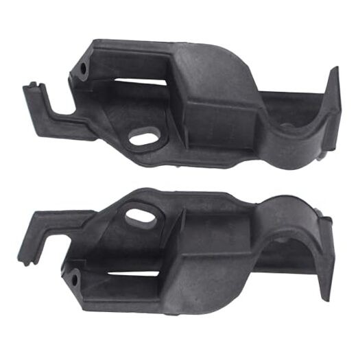 Front Left and Right Bumper Support Holder Guide Bracket Kit for Audi A4