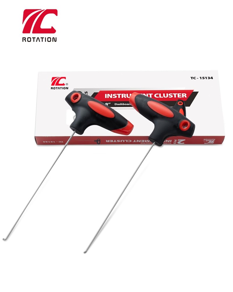 ROTATION 2-Piece Instrument Cluster Removal Tool – Dashboard Pulling Hooks...