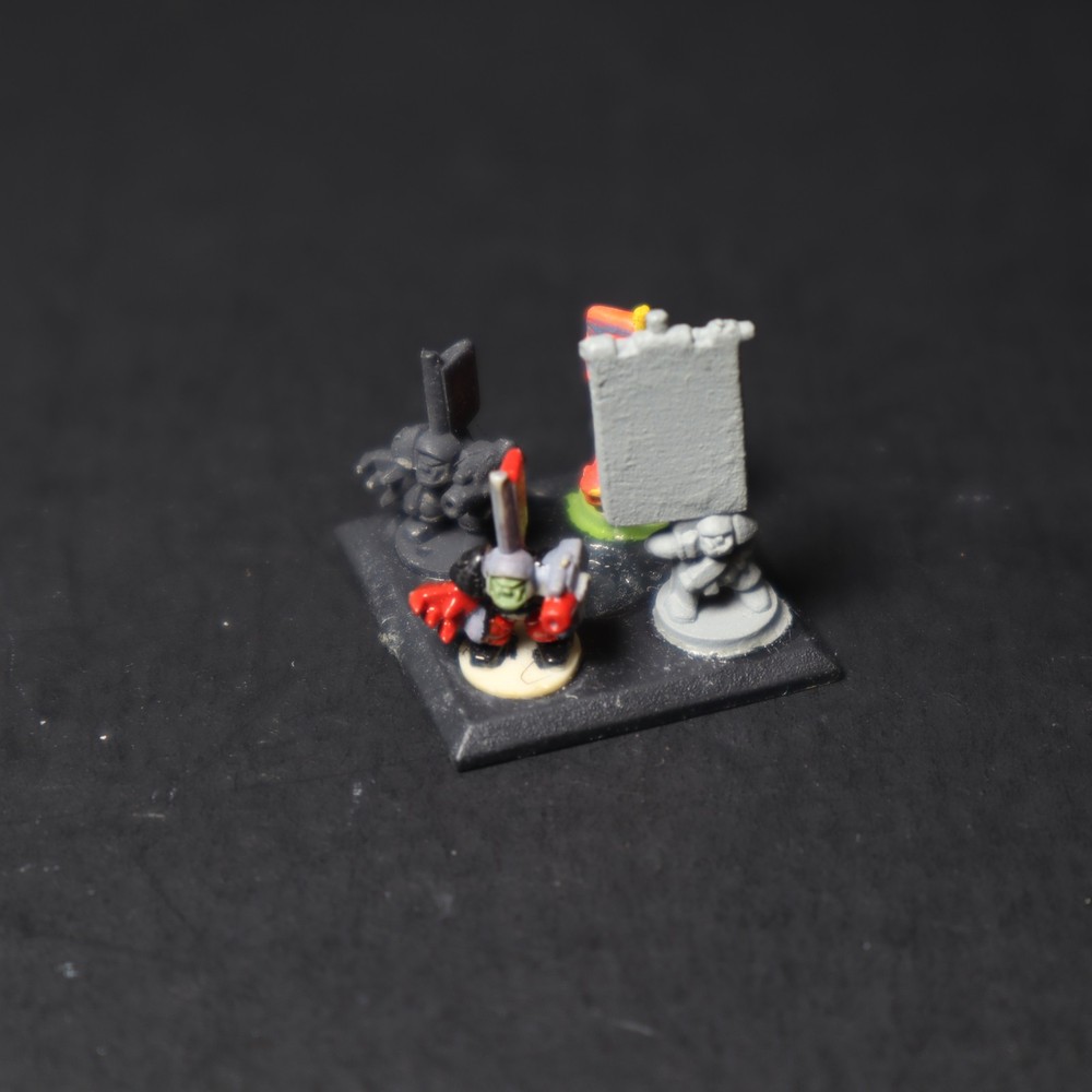Orks, Epic, Nobs and Banner Boy , Games Workshop