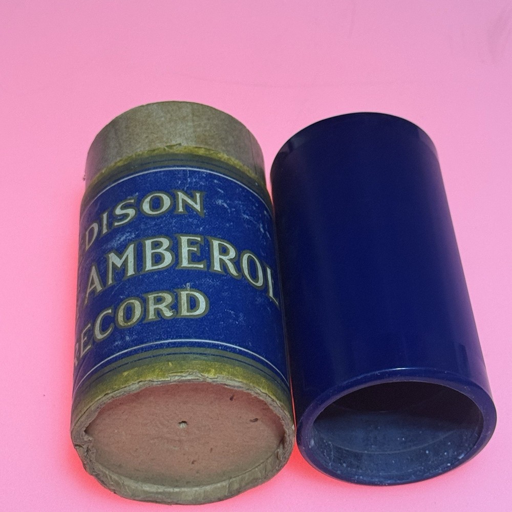 Vintage Edison Amberol Record