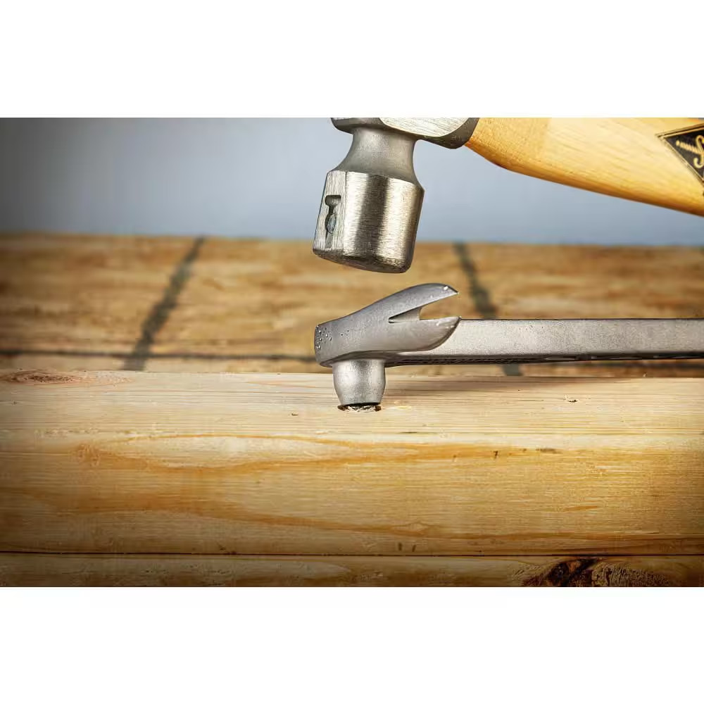 12 In. Titanium Clawbar Nail Puller with Dimpler