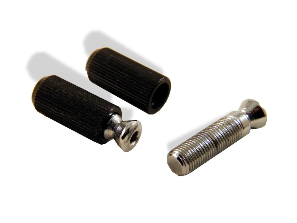 Hinge Posts Large 10mm Chrome set of 2 Bitterroot 080652CH