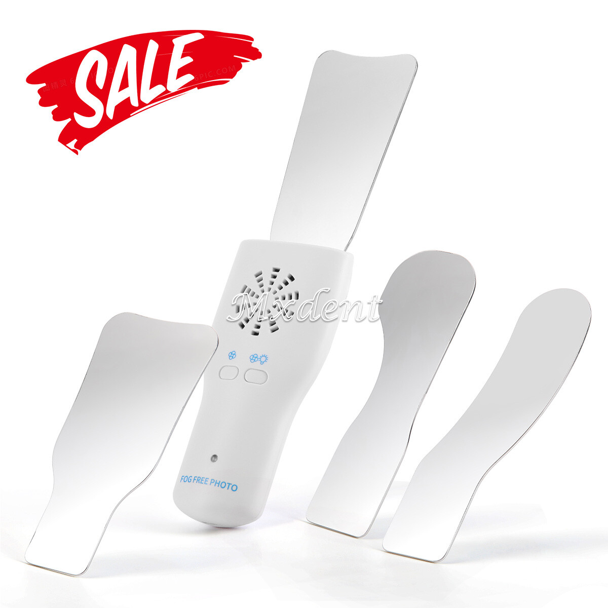 Dental LED Automatic Anti-fog Mirrors For Oral photography Reflector Mirror