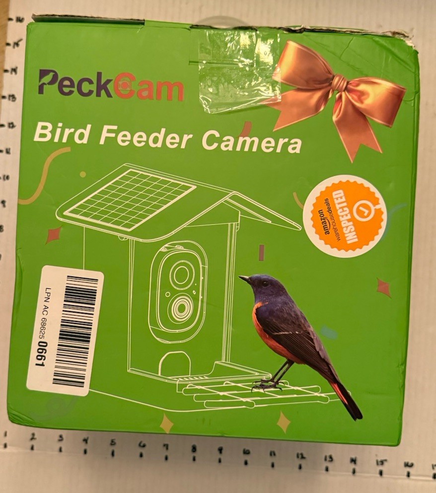 Smart Camera Bird Feeder Solar Powered