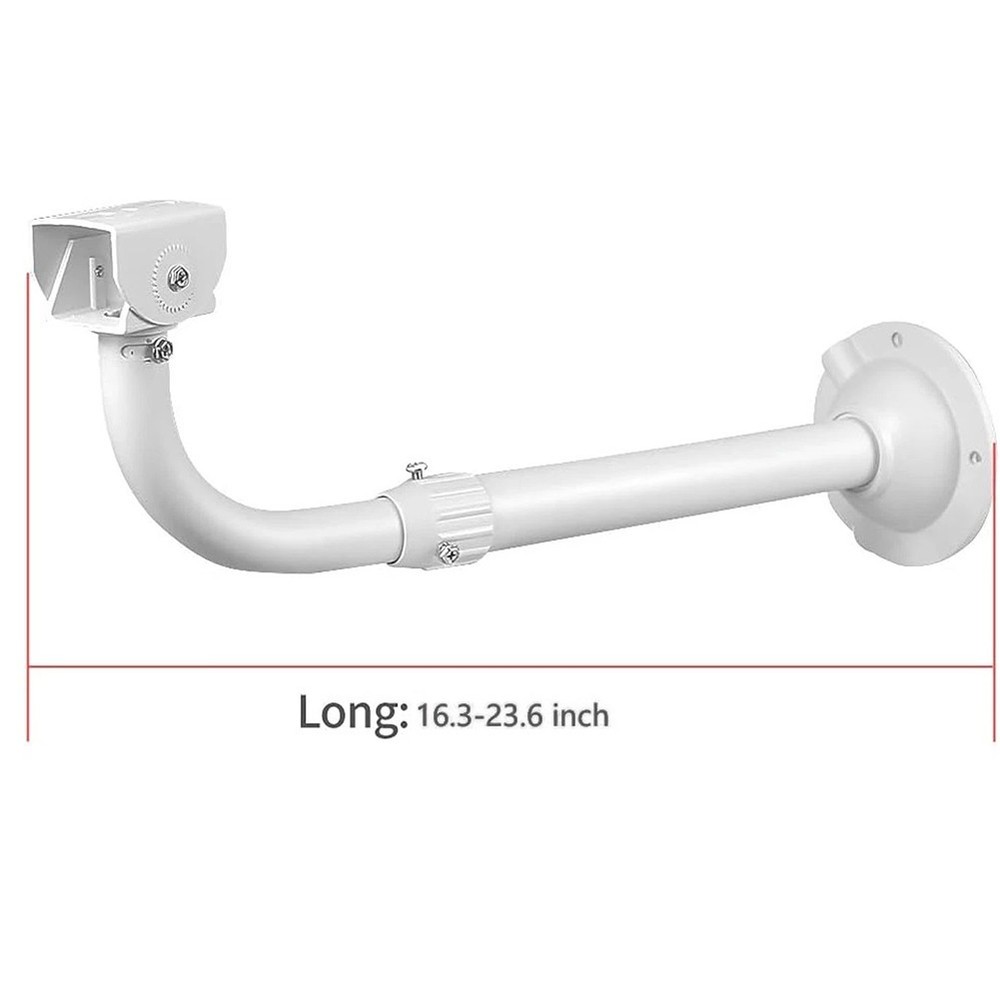 Robust CCTV Security Camera Mount Bracket Adjustable Height for Wall Mount