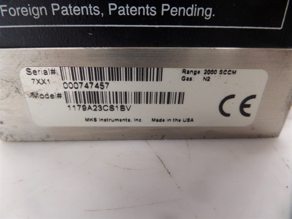 MKS 1179A Mass Flow Controller 1179A23CS1BV