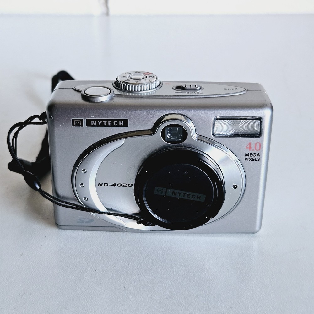 Nytech ND-4020 4.0MP Compact Digital Camera Silver Boxed Tested & Working