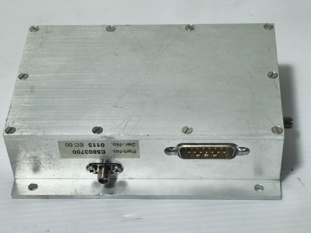 RF Module Amplifier Filter Unit E5803700 Industrial Telecom Aluminum Chassis