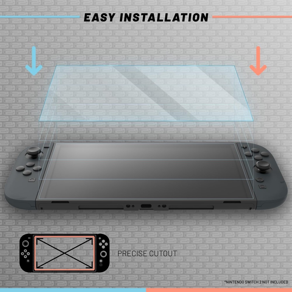 Tempered Glass Screen Protector 2pack - Nintendo Switch 2 - Brand New