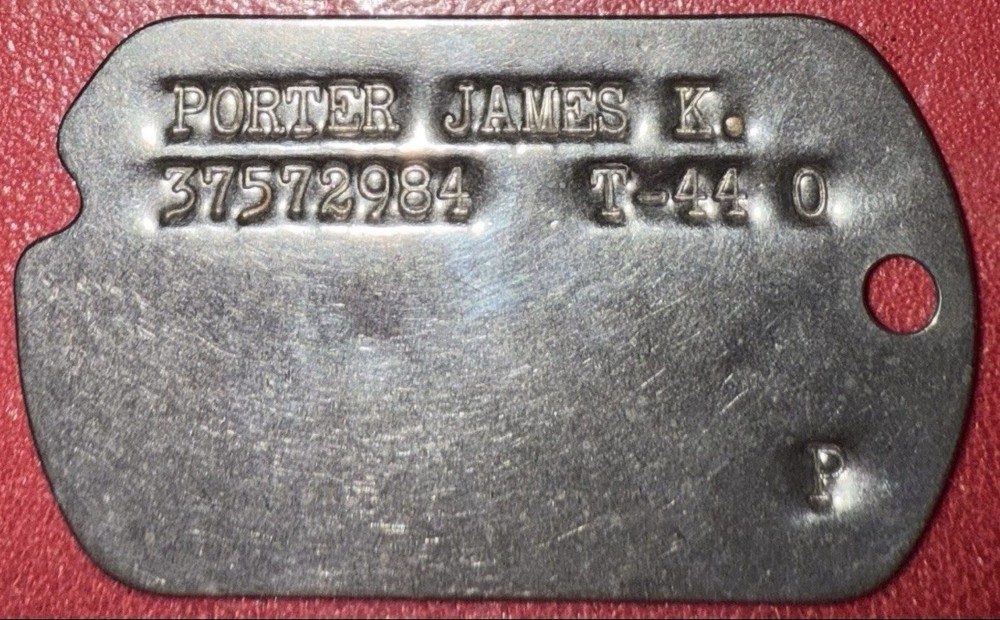 WW2 Minnesota Dog Tag Named To 29th Infantry Division/ 91st Infantry Division (1