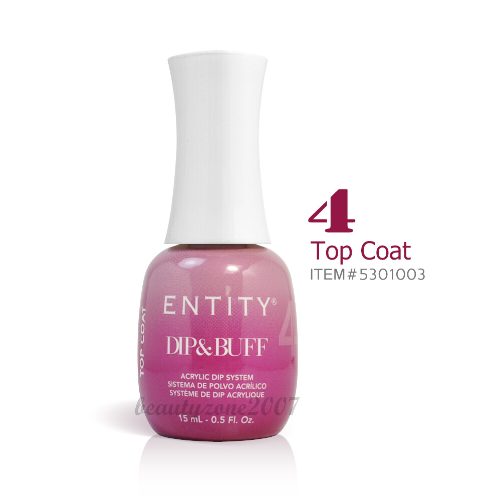 Entity Dip & Buff Dipping Powder Essential #4 - Top Coat 0.5oz
