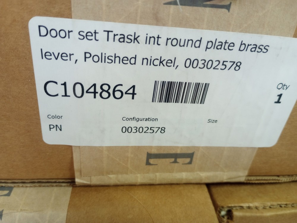 New Rejuvenation "Trask" Solid Brass Interior Door Door Knob Set