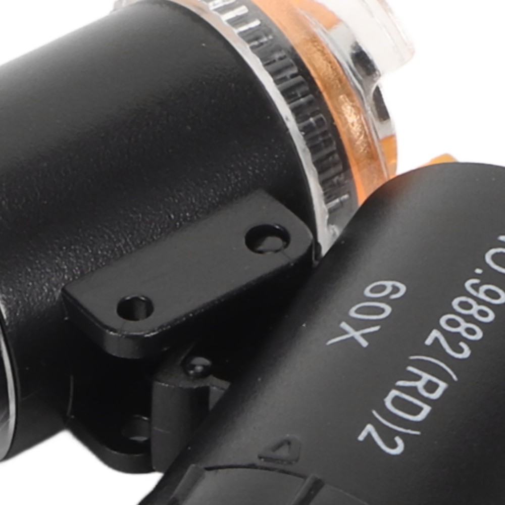 Mini 60X LED Microscope & UV Currency Detector Adjustable Light Angle PocketNew☚