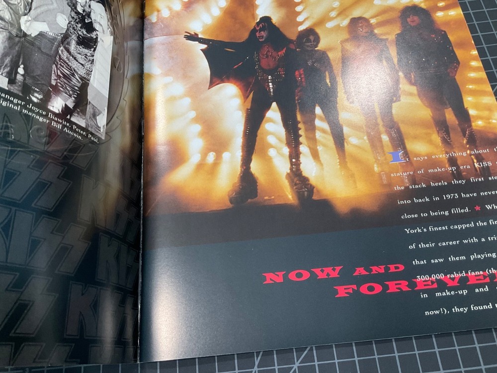 KISS Alive Worldwide 1996-1997 Rock & Roll Concert Tour Program Ticket Stub Vtg