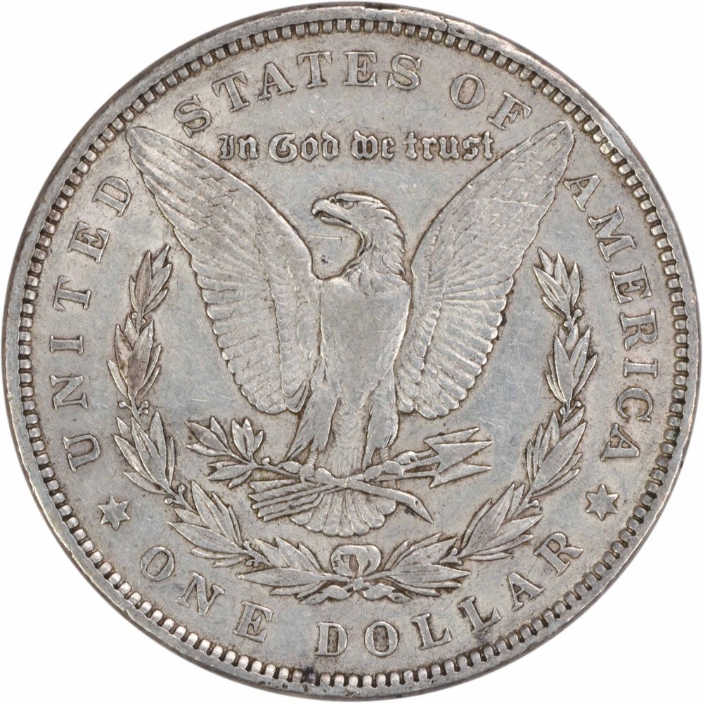 1892 Morgan Silver Dollar EF Uncertified #342