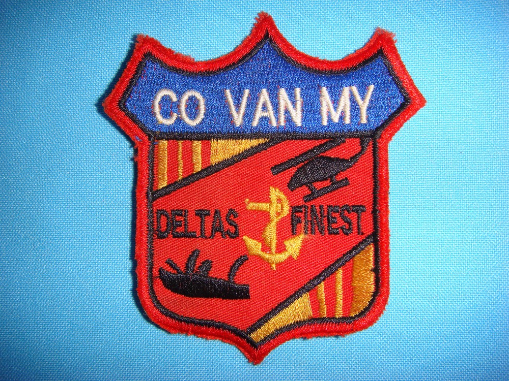 VIETNAM WAR PATCH, US NAVY ADVISOR  DELTAS FINEST