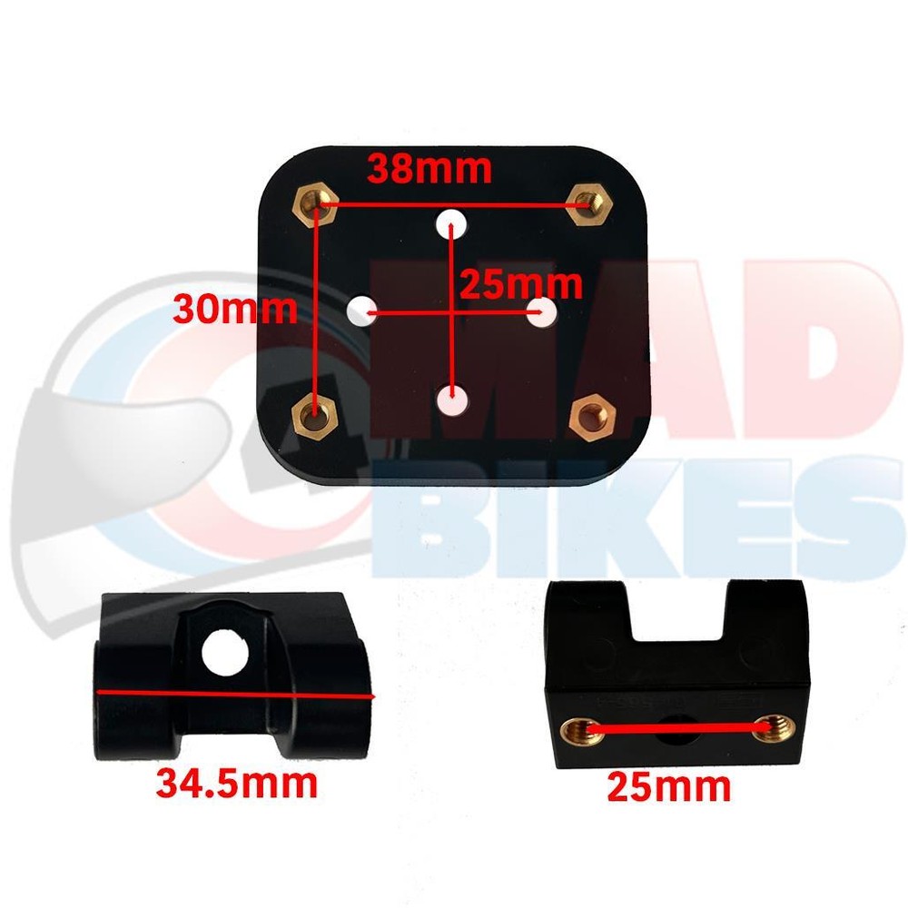 Evotech Performance Garmin Sat Nav Interface Plate Accessory
