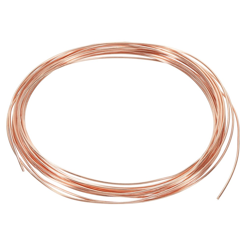 16.4Ft Solid Bare Copper Wire 20 Gauge 99.9% Pure Copper Wire Soft Beading Wire