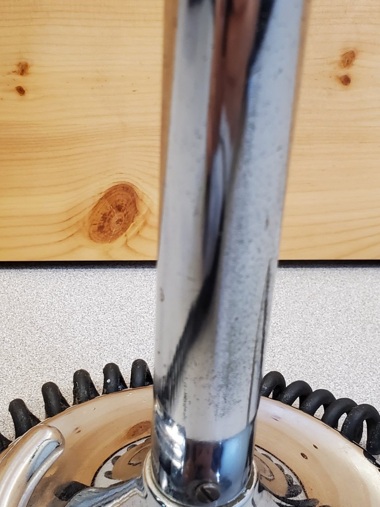 Vintage Astatic Silver Eagle Lollipop Microphone Mic, CB Ham Desktop, Untested