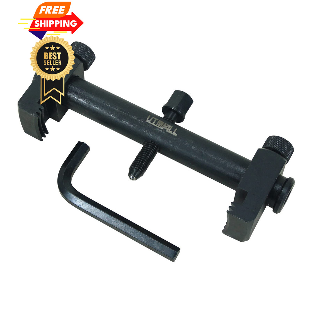 UTMALL Universal Ribbed Drive Pulley Crankshaft Remover Tool Puller for A/C...