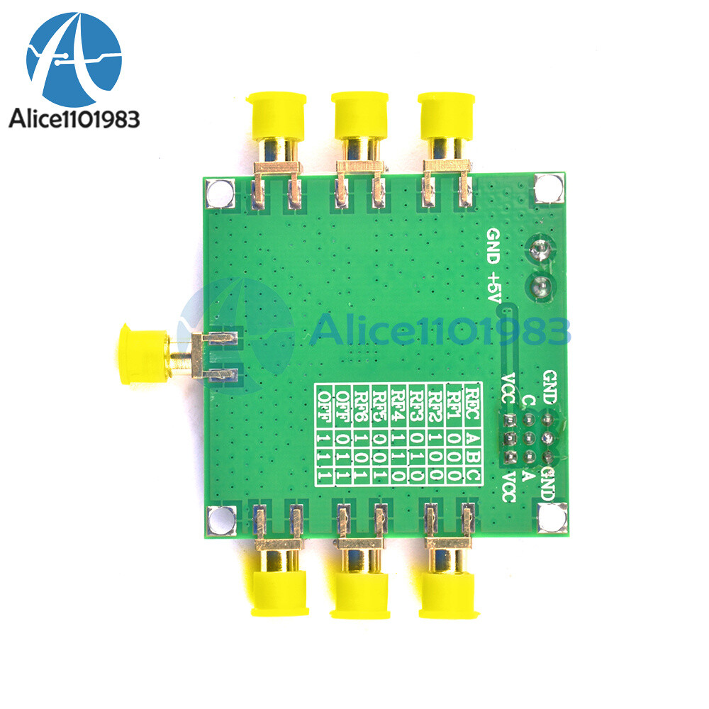 HMC252 DC-3GHz Non-Reflective RF Switch Module Module Single-Pole 6 Throw Switch