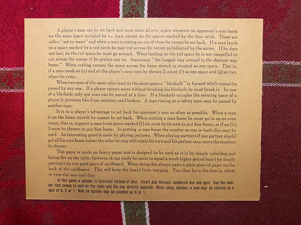 Rare Vintage Indian Backgammon Game