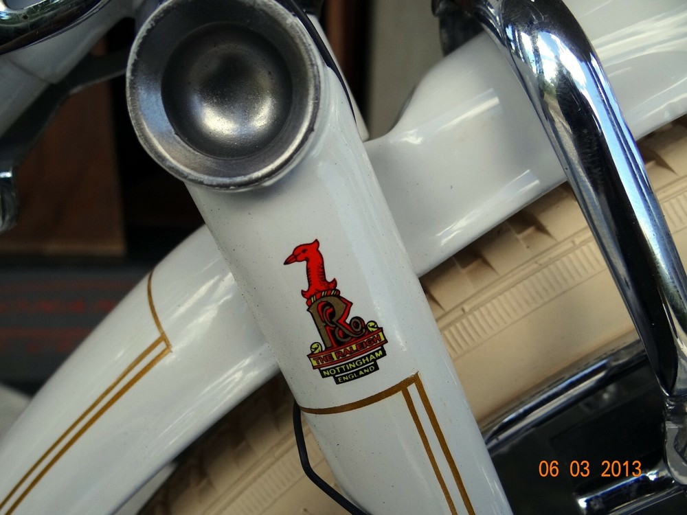 Raleigh Decals vintage bicycle