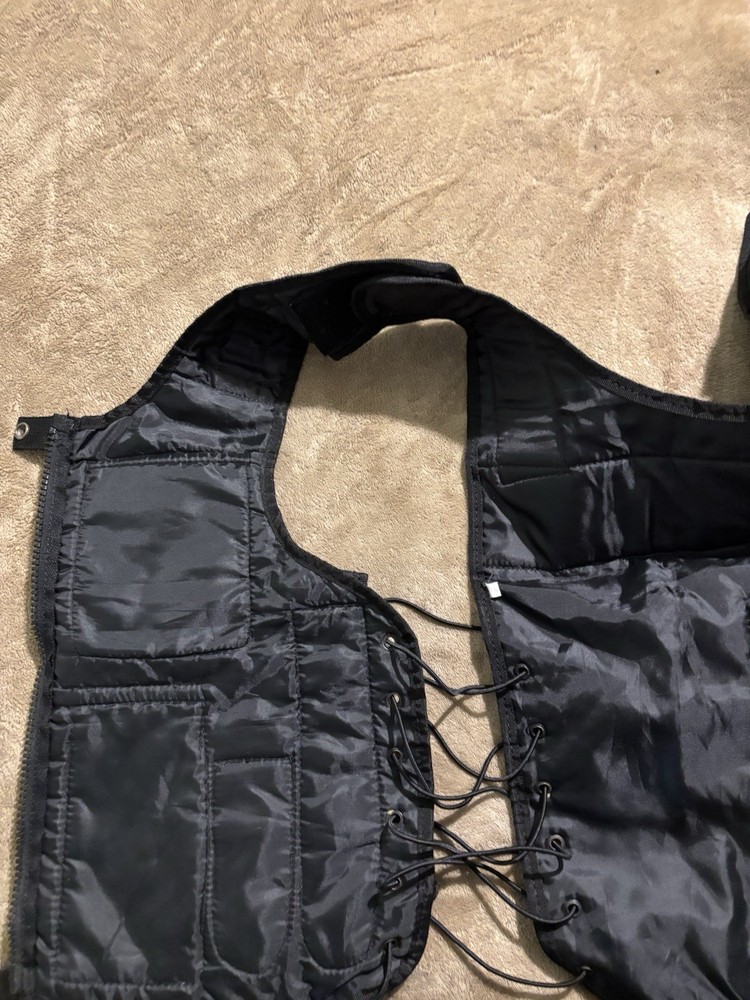 Tactical Multi Purpose Vest, Adjustable, Black Size Small-Large