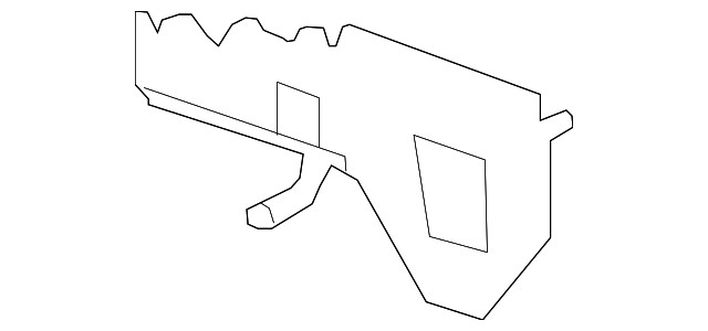 Genuine GM Rear End Panel Extension 95415866