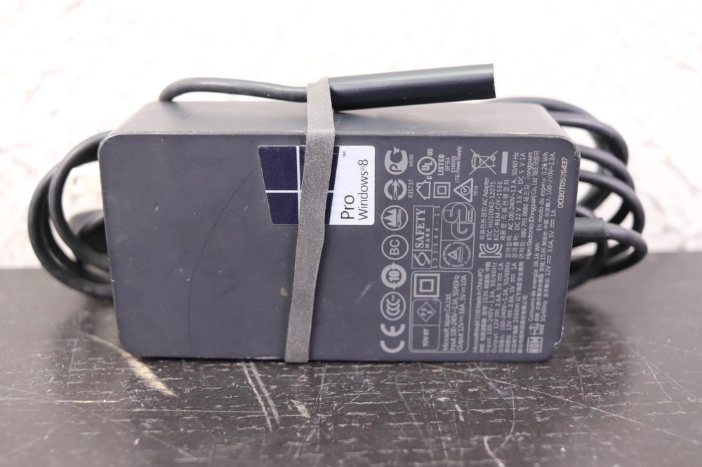 Genuine Microsoft Surface Pro & Pro 2 Power Adapter Model 1536 12V 3.6A