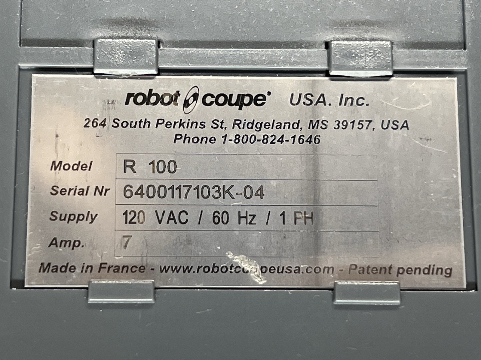 Robot Coupe R100 Commercial Food Processor – Tested & Working