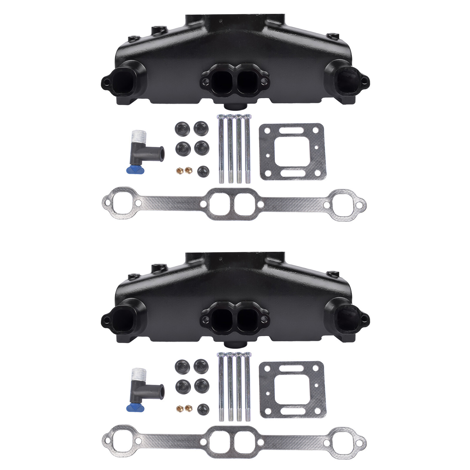 2Pcs Exhaust Manifold 860246Q11 for Mercruiser Marine 5.0 305 5.7 350 1983-2002