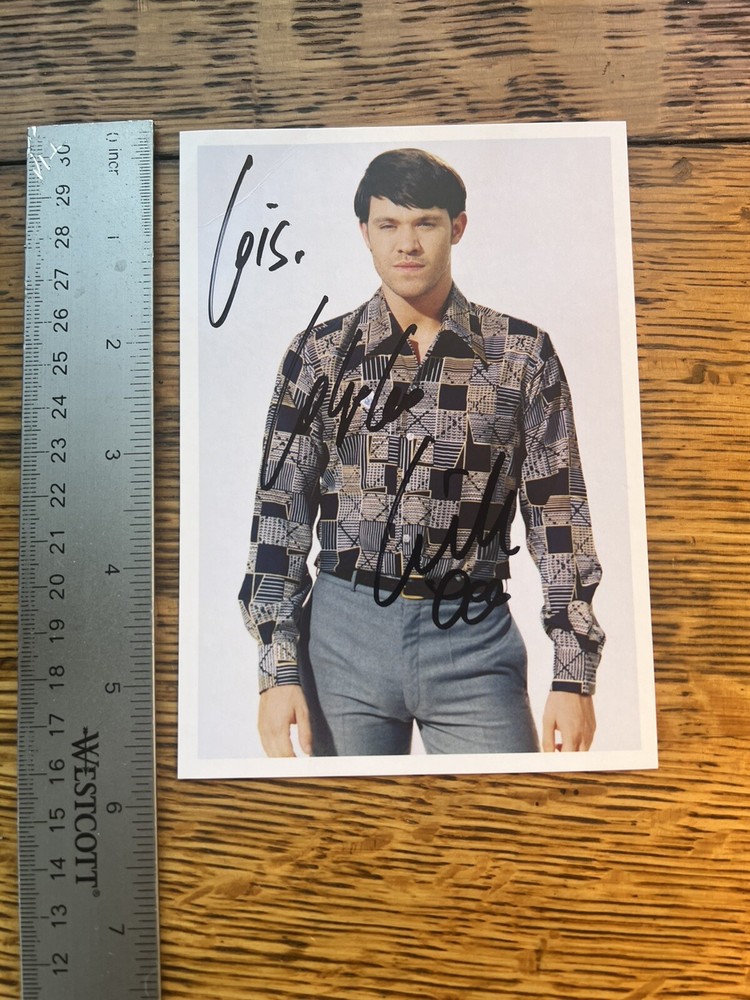 Will Young signed autographed 4x6 photo