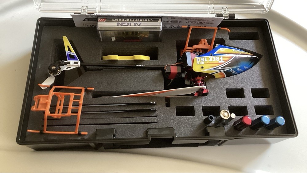 Align T-Rex 150DFC with Carry box