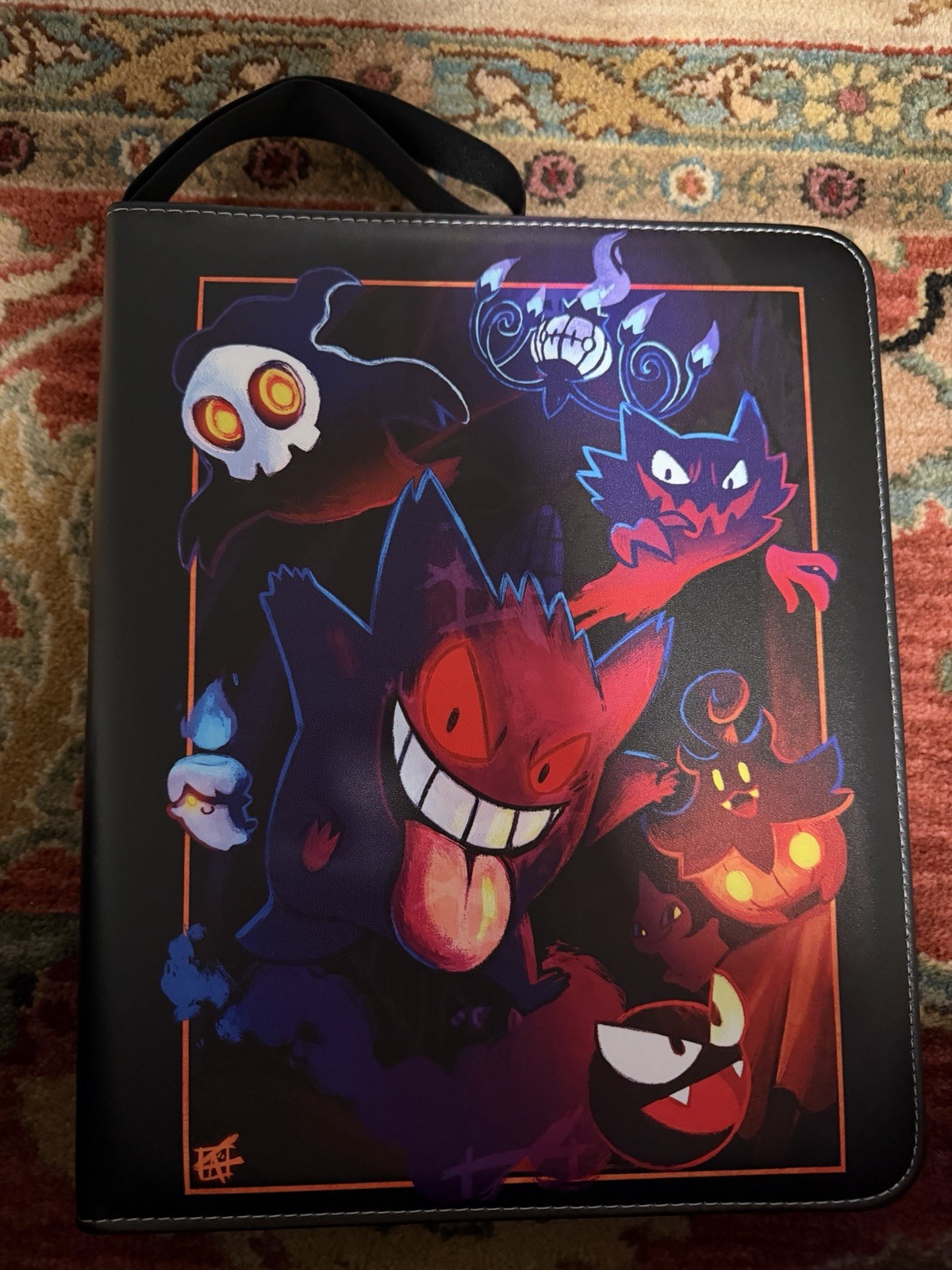 Gengar 900 Card Binder for Pokemon TCG Card9 Pocket with 50 Sleeves new