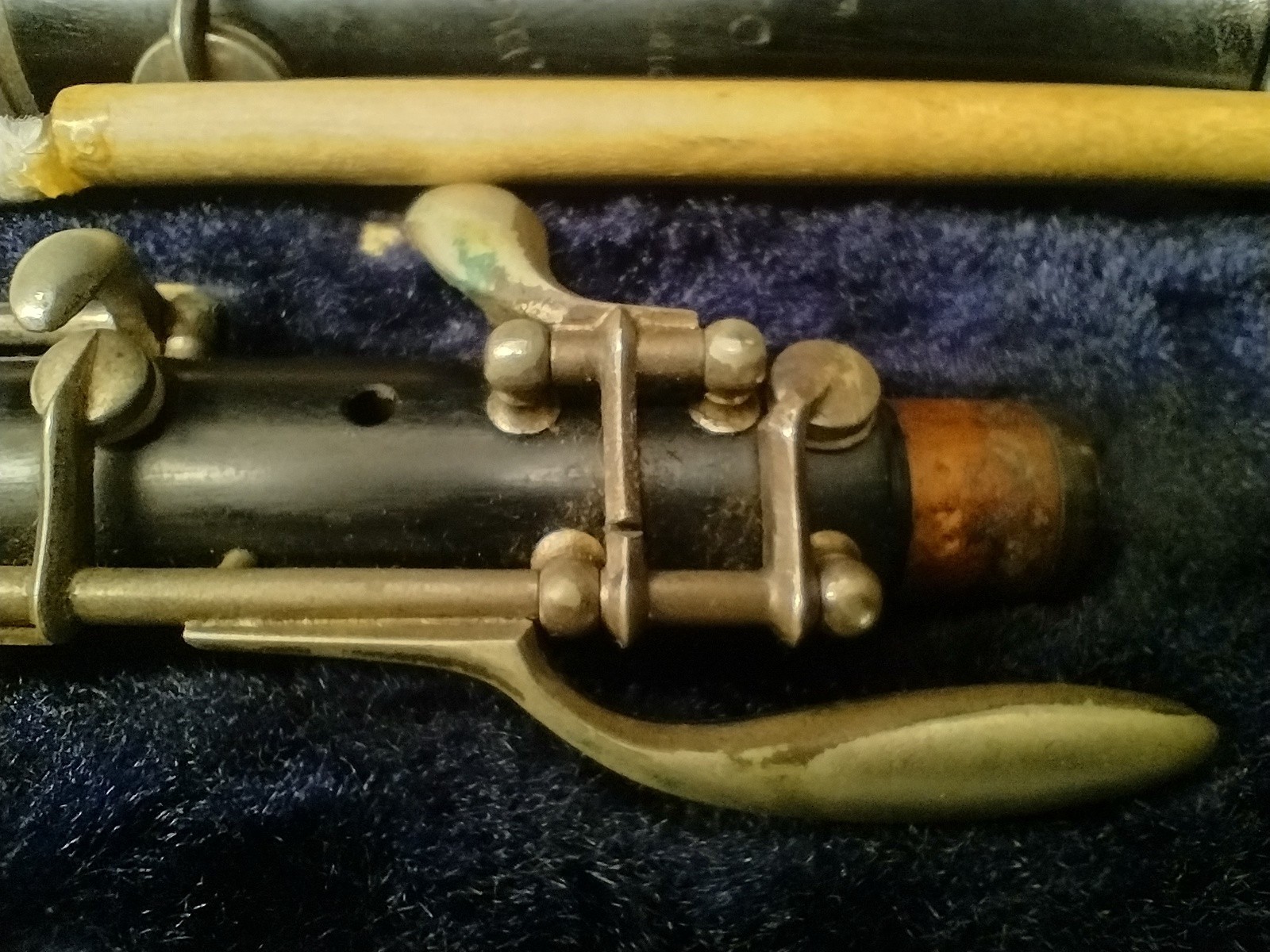 F.Buisson Oboe + Vintage Case Old Antique Musical Instruments