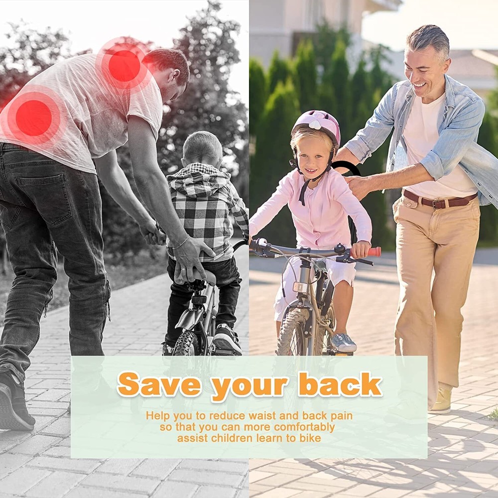 Safe and Effective Bike Trainer Handle - Secure - Adjustable - Universal Clamp