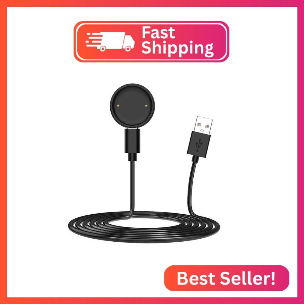 Lettou Charger Cable Replacement for Amazfit Active 2/Bip 6